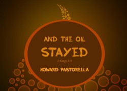 And the Oil Stayed sermon april uncropped