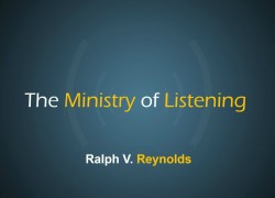 The Ministry of Listening DELETE 2A