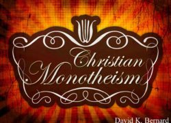 Christian Monotheism 1. featuredpic