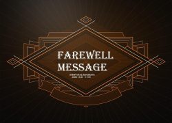 The Farewell Message – Lesson Four (Newsletter 4-9) LOC 4-4