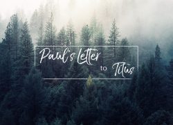 Paul’s Letter to Titus – Lesson Six (Newsletter 4-11) Epistles 3-6